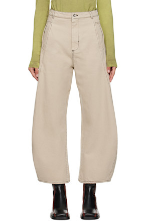 Beige Shade Jeans
