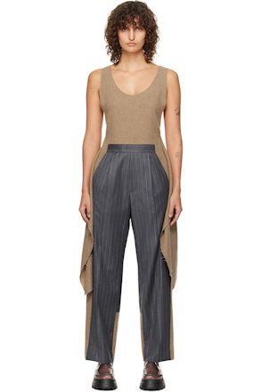 Brown & Gray UC2D1702 Jumpsuit