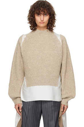 Beige UC2D1901 Sweater