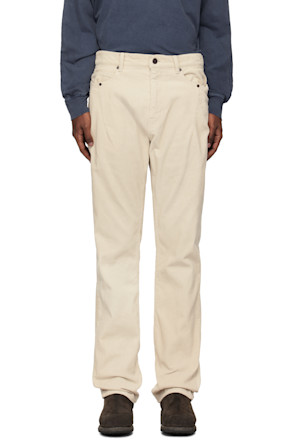 Off-White Corduroy Trousers