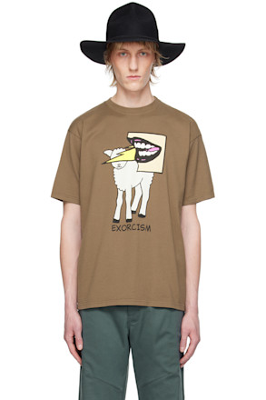Brown Graphic T-Shirt