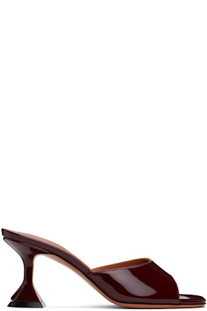 Burgundy Lupita Slipper 70 Heeled Sandals