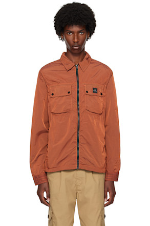 Brown Zip-Up Jacket