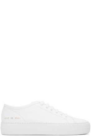 White Tournament Low Super Sneakers