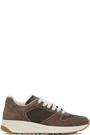 Brown Track Premium Sneakers