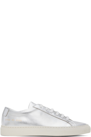 Silver Achilles Sneakers