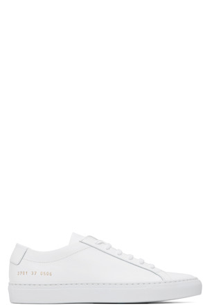 White Achilles Low Sneakers