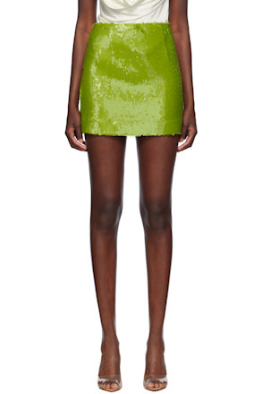Green Este Miniskirt
