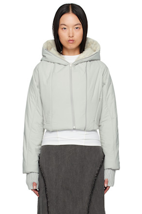 Gray Padded Jacket