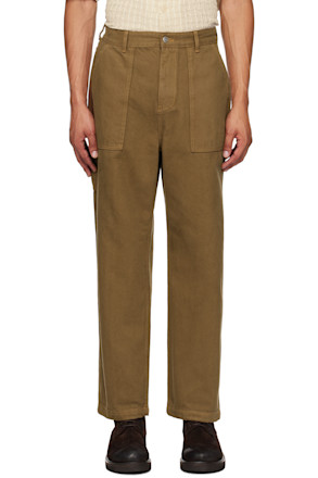 Brown Cargo Jeans