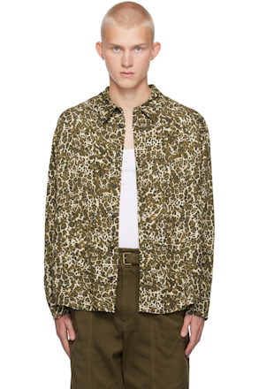 Brown & Tan Cybilio Shirt