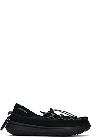 Black Hut Moc 2 Packable Zip Off Loafers