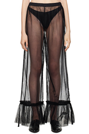 Black David Trousers