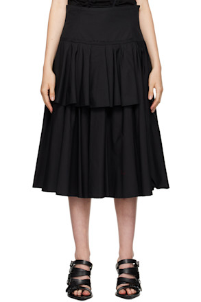 Black July Midi Skirt