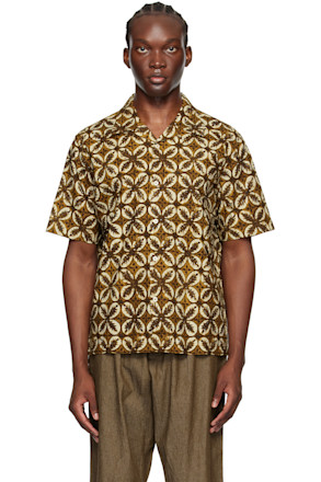 Brown Camp Shirt