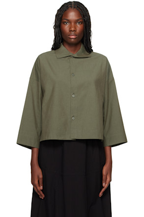 Khaki 'The Camper' Shirt