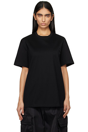 Black Metallic Graphic T-shirt