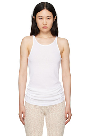 White Transparent Tank Top
