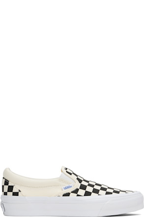 Black & White Premium Slip-On 98 Sneakers