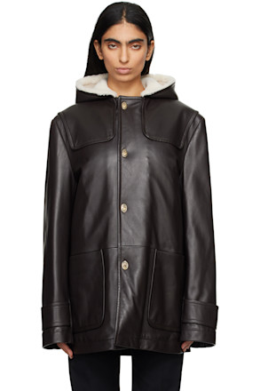 Brown Thought Leather Jacket