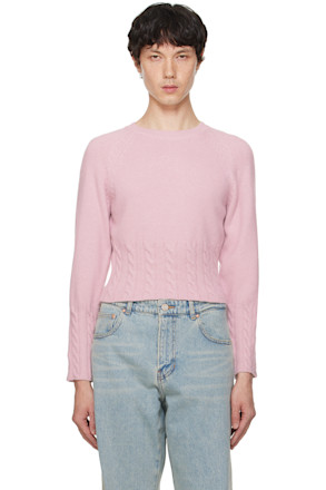 Pink Brushed Sweater