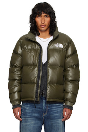 SSENSE Exclusive Khaki 1996 Retro Nuptse Down Jacket