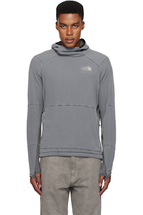 Gray Trailwear Garment Dye FUTUREFLEECE Hoodie