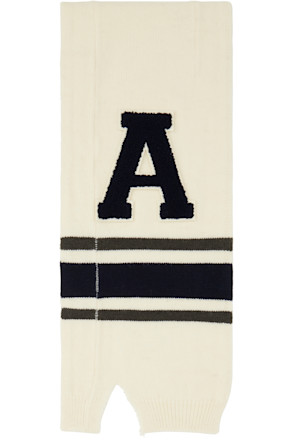 Off-White Knit Scarf