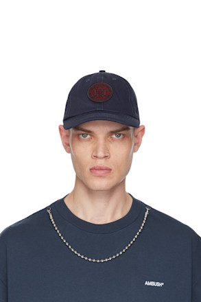 Navy Circle Logo Baseball Cap