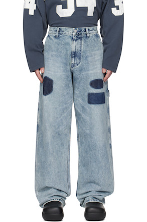 Blue Denim Work Jeans