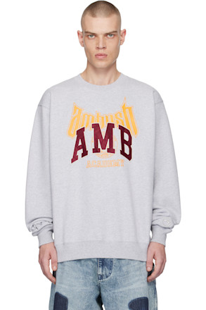 Gray Graphic Sweatshirt