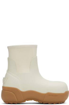 White Rubber Boots