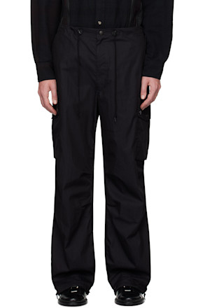 Black Field Cargo Pants