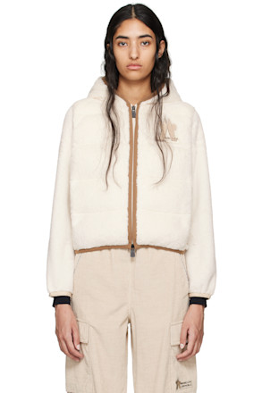 Off-White Logo Patch Down Jacket