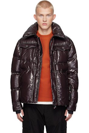 Brown Tecka Short Down Jacket