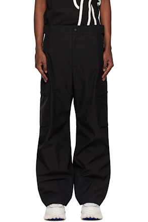 Black Padded Ski Pants