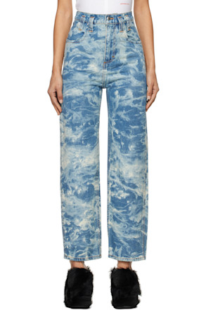 Blue Baggy Jeans