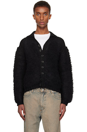 Black Teddy Cardigan