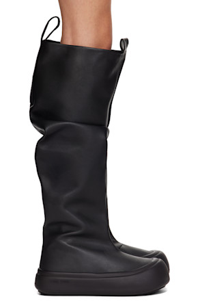 Black Fisherman Boots