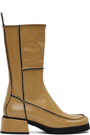 Beige Alzira Boots