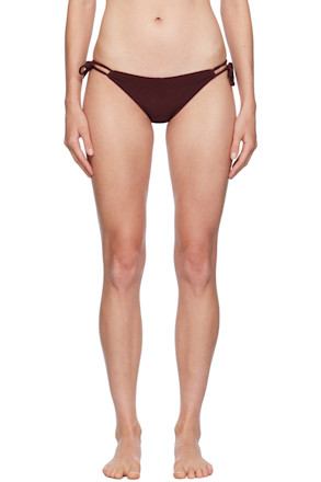 Burgundy 'The Mona' Bikini Bottom