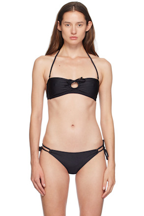 Black 'The Zoïa' Bikini Top