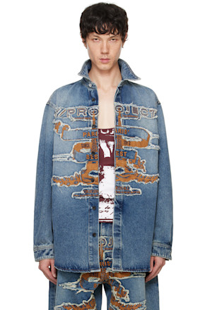 Blue Paris' Best Patch Denim Shirt