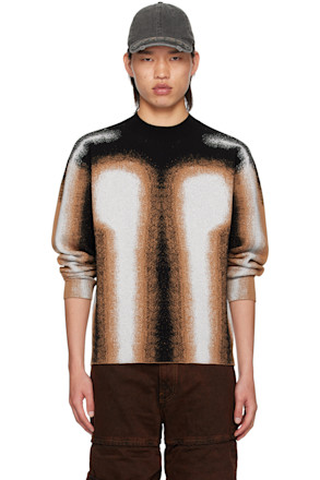 Black & Brown Gradient Sweater
