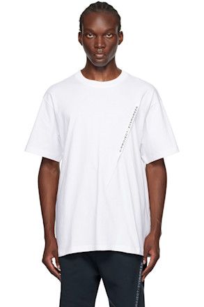 White Pinched Logo T-Shirt
