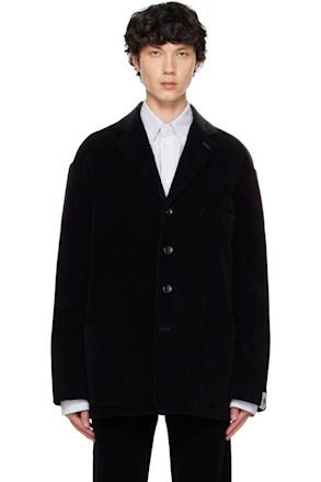 Black Corduroy Blazer