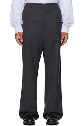 Gray Loose Trousers