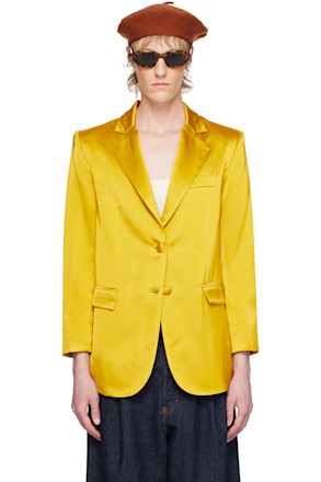 SSENSE Exclusive Yellow Blazer