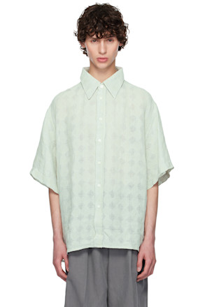 Green Linen Shirt