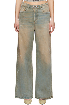 Blue Relaxed 1996 D-Sire 007z4 Jeans